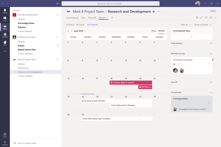 team planner